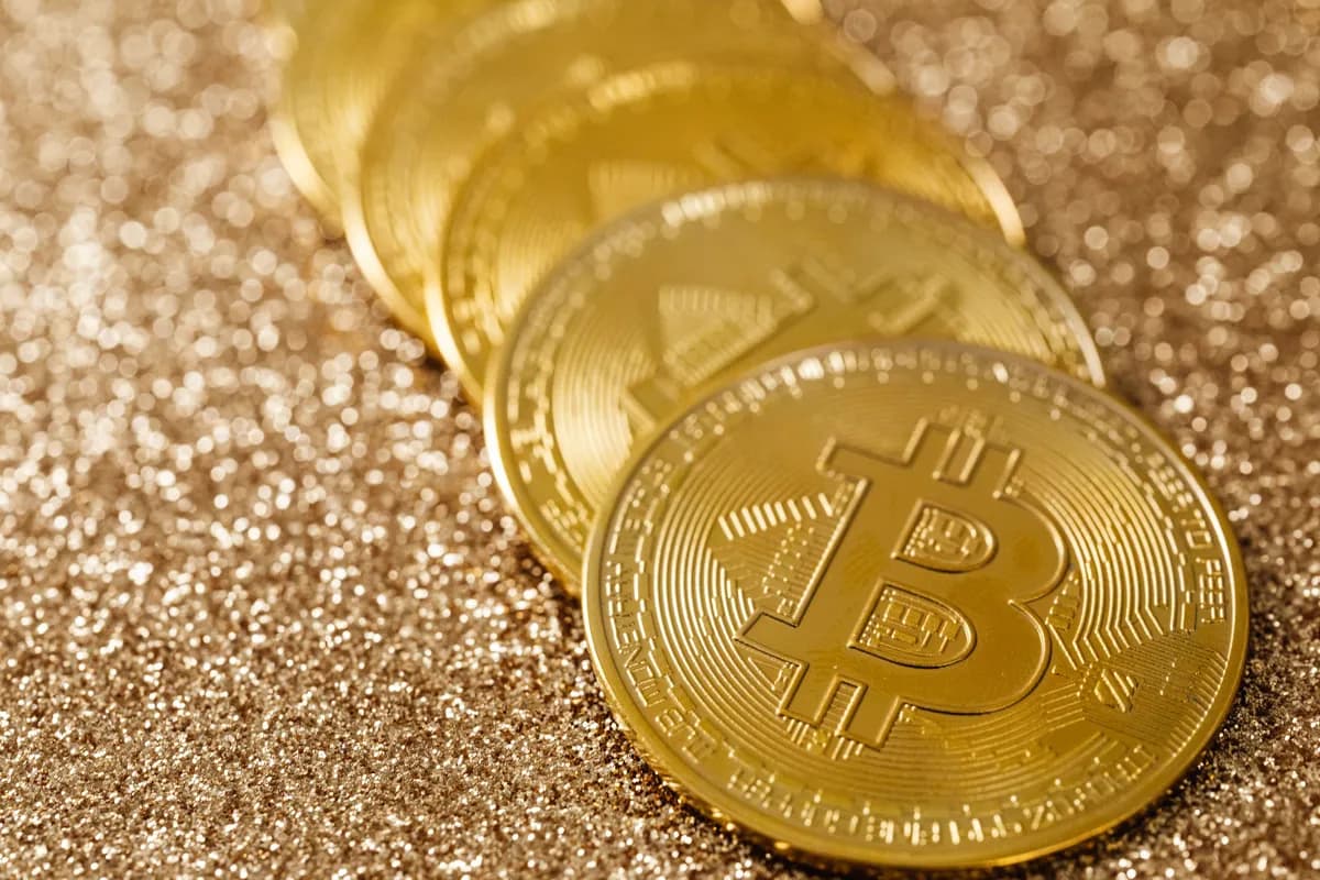 Écrans affichant des graphiques de trading crypto bitcoin en temps réel