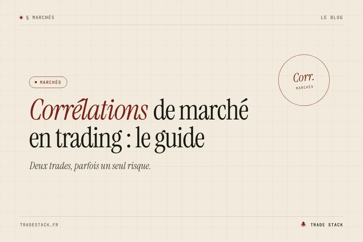 Corrélations de marché en trading : le guide