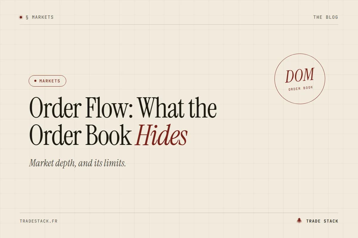 Order Flow: What the Order Book Hides | TradeStack