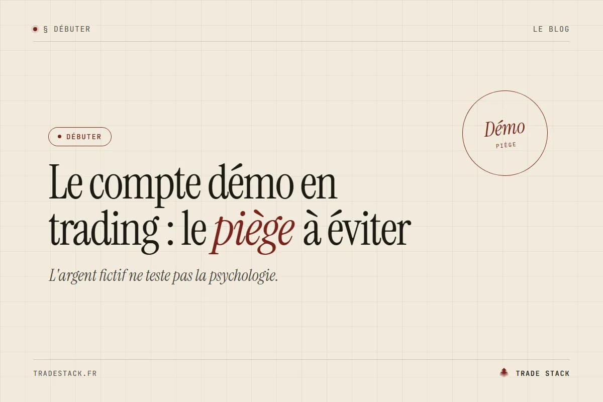 Le compte démo en trading : le piège à éviter