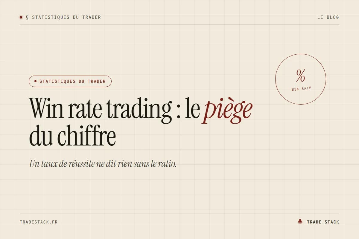 Win rate trading : le piège du chiffre | TradeStack