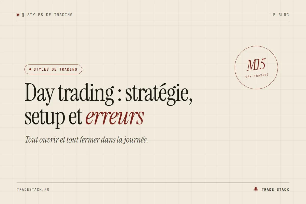 Day trading : stratégie, setup et erreurs | TradeStack