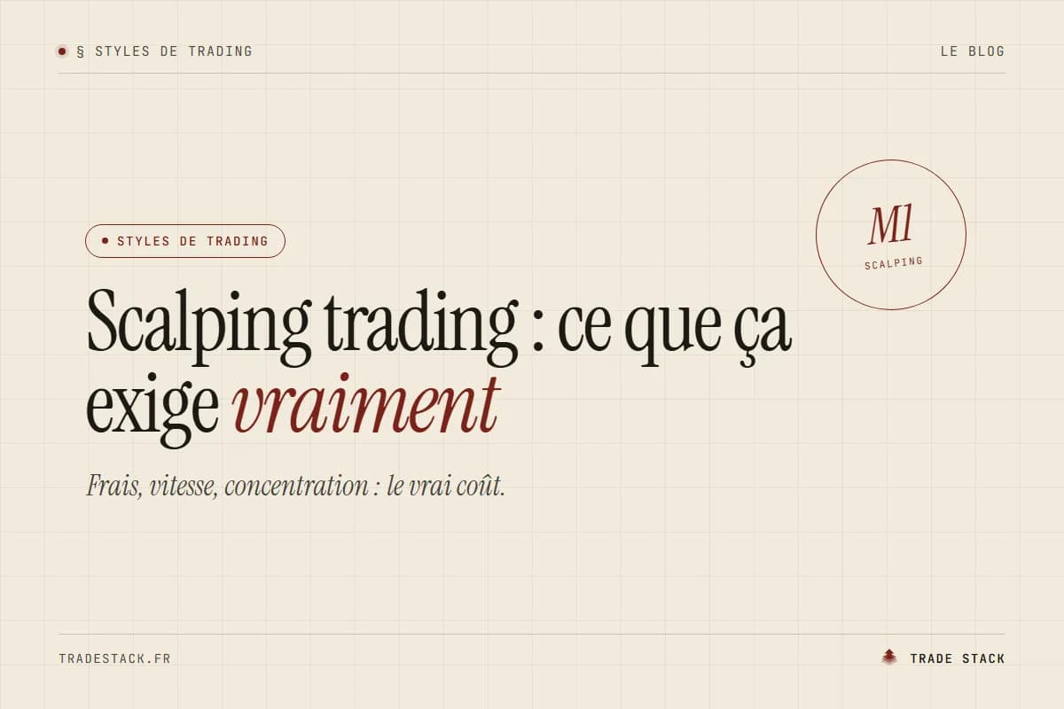 Scalping trading : ce que ça exige vraiment