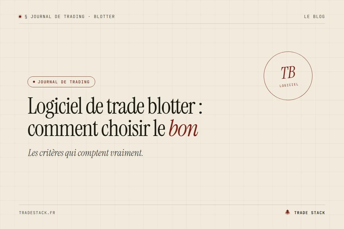 Logiciel de trade blotter : comment choisir le bon