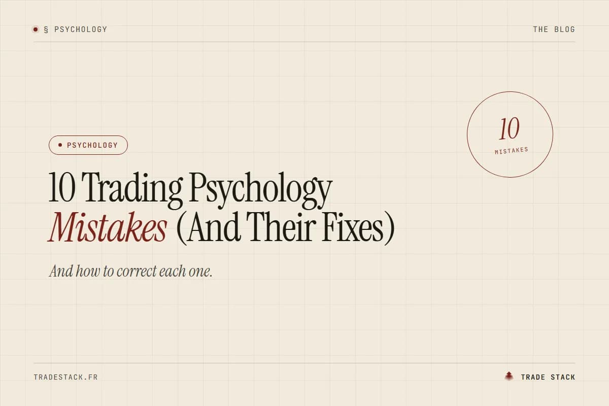 10 Trading Psychology Mistakes (And Their Fixes)