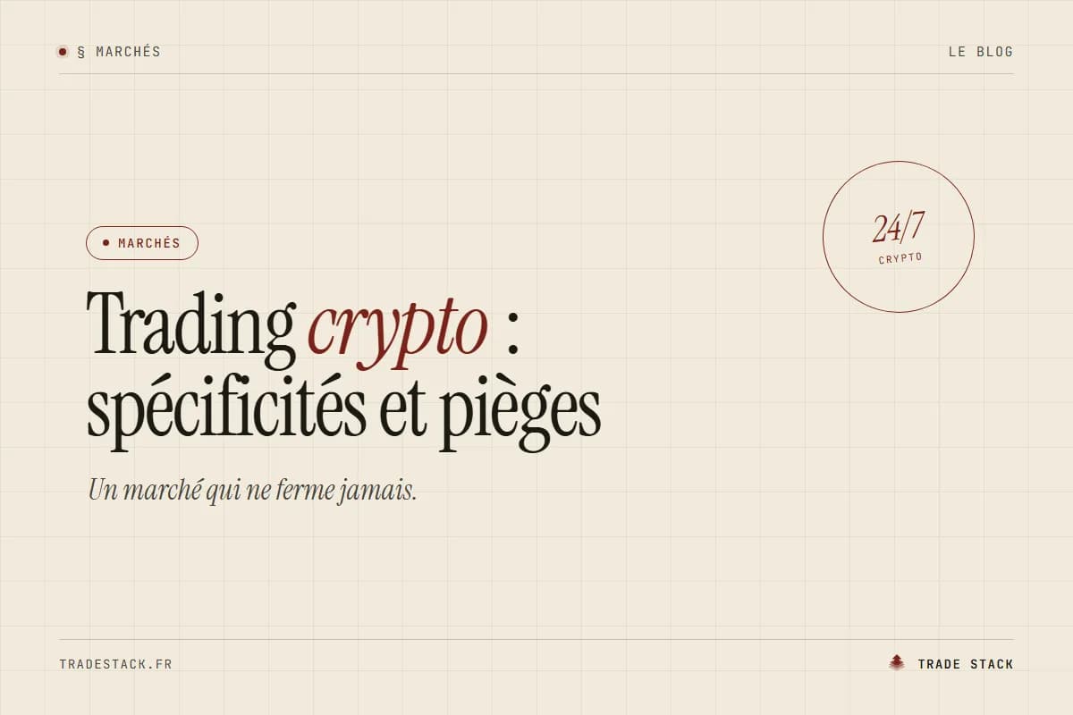 Trading crypto : spécificités et pièges | TradeStack