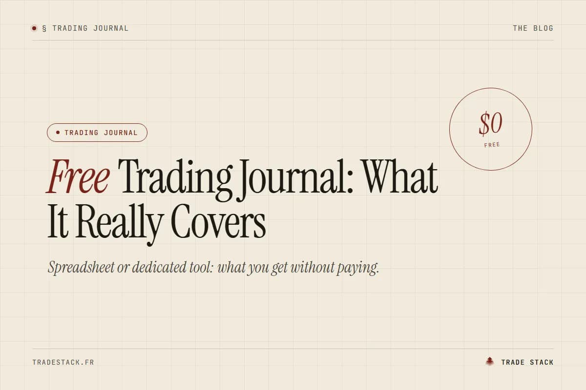 Free Trading Journal: What It Really Covers | TradeStack