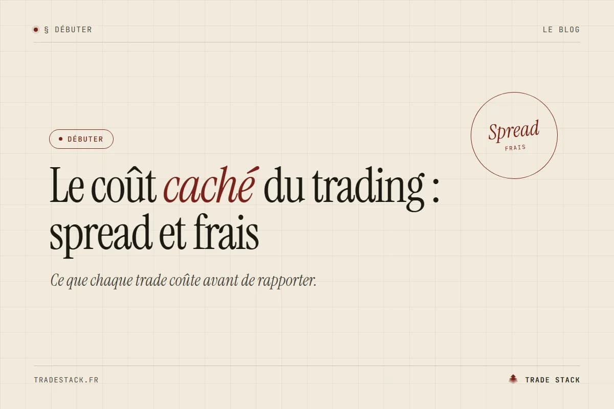 Le coût caché du trading : spread et frais | TradeStack