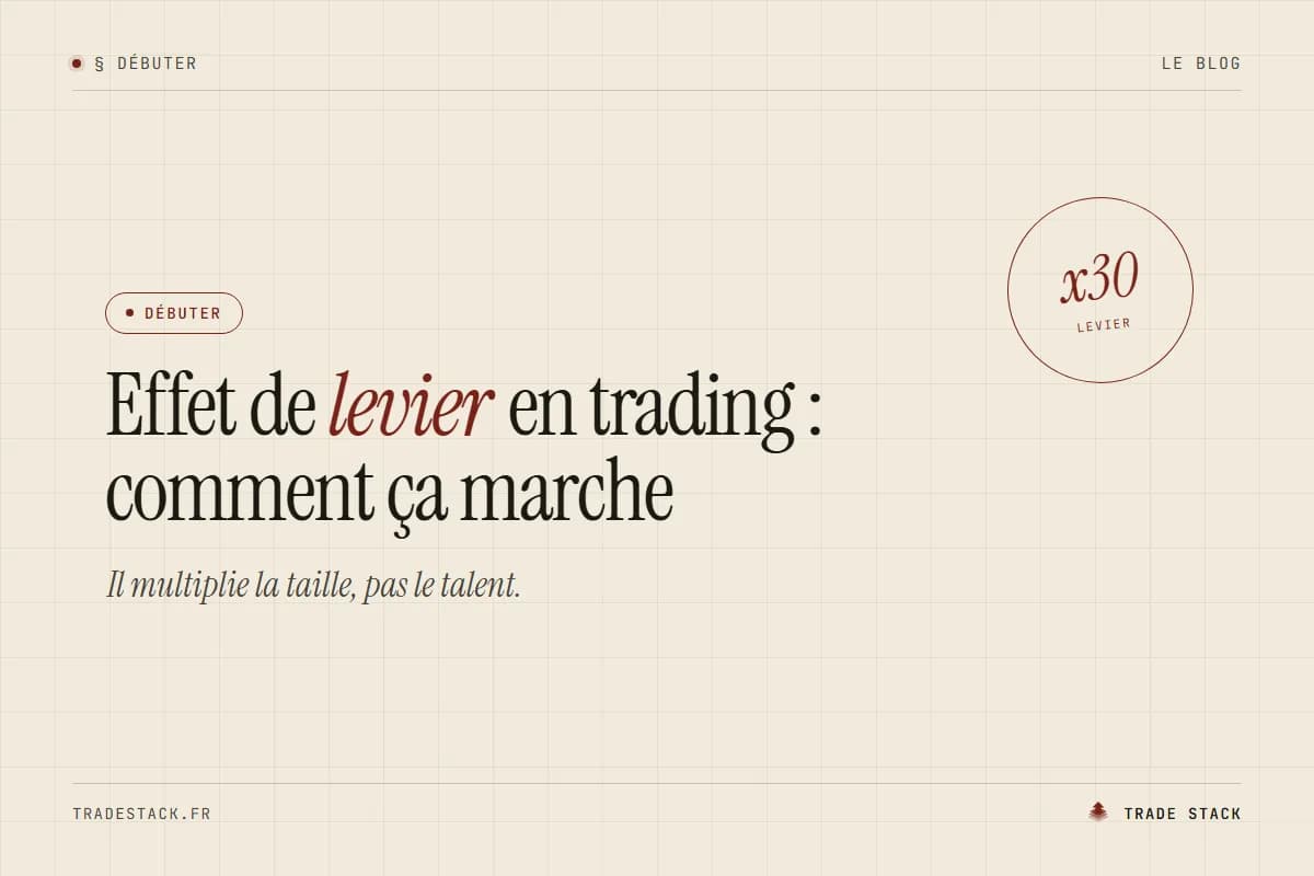 Effet de levier en trading : comment ça marche | TradeStack