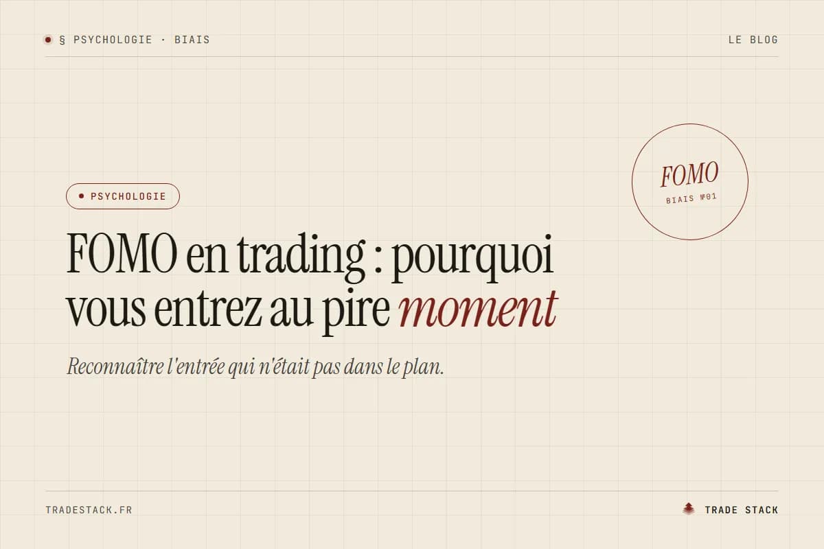 FOMO en trading : pourquoi vous entrez au pire moment
